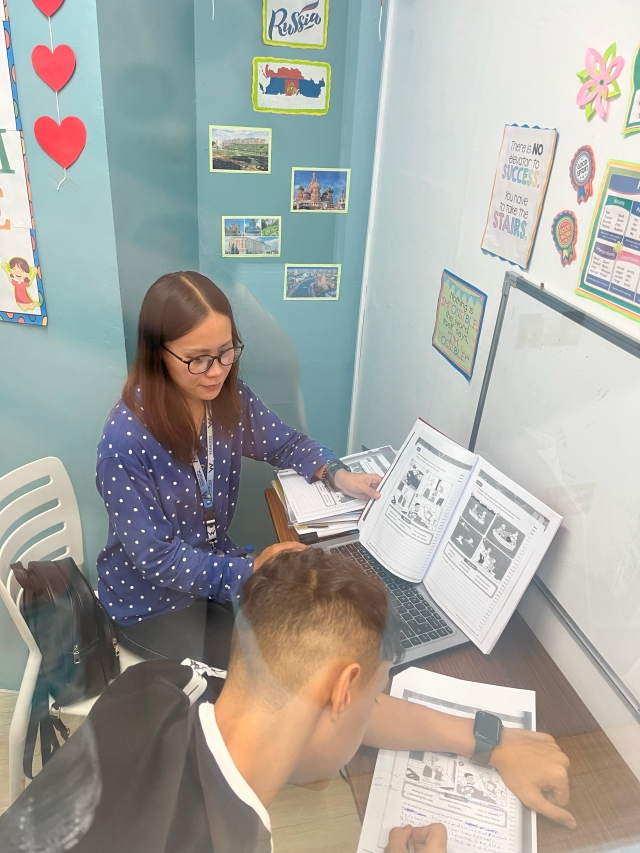 フィリピン留学 Cebu21 - Winning English Academy City-Class-4